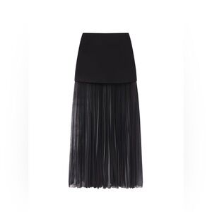 A.L.C Willa Pleated Maxi Skirt